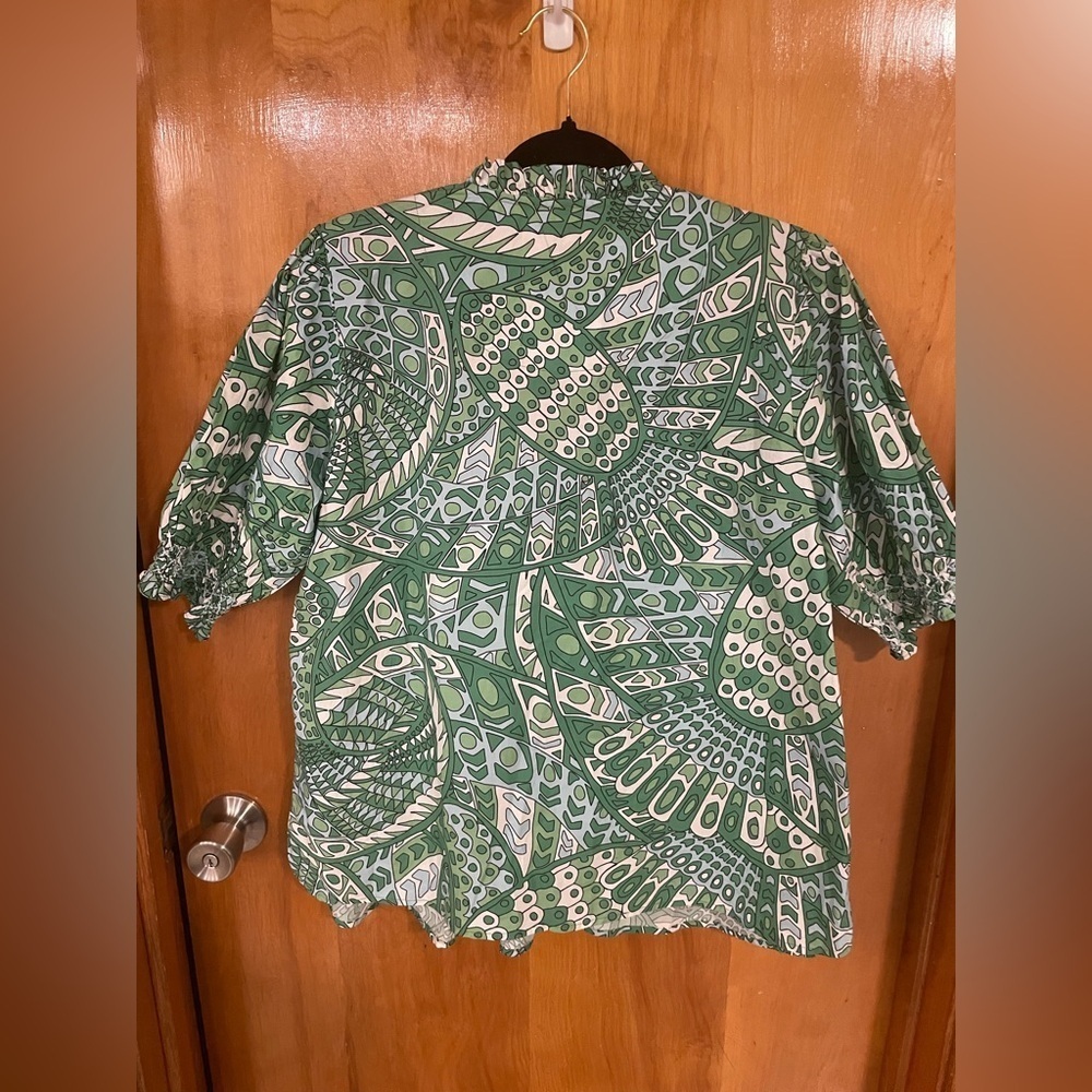 CK Bradley Cayman Top in Falcon Grass - Picture 4 of 8